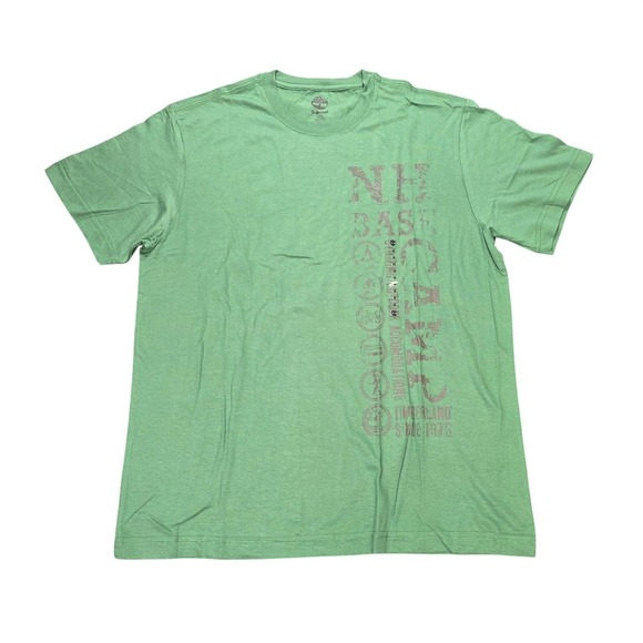Timberland Other - Timberland Cotton T-Shirt Men's Size M Green NH Base Camp Outdoors Travel NEW